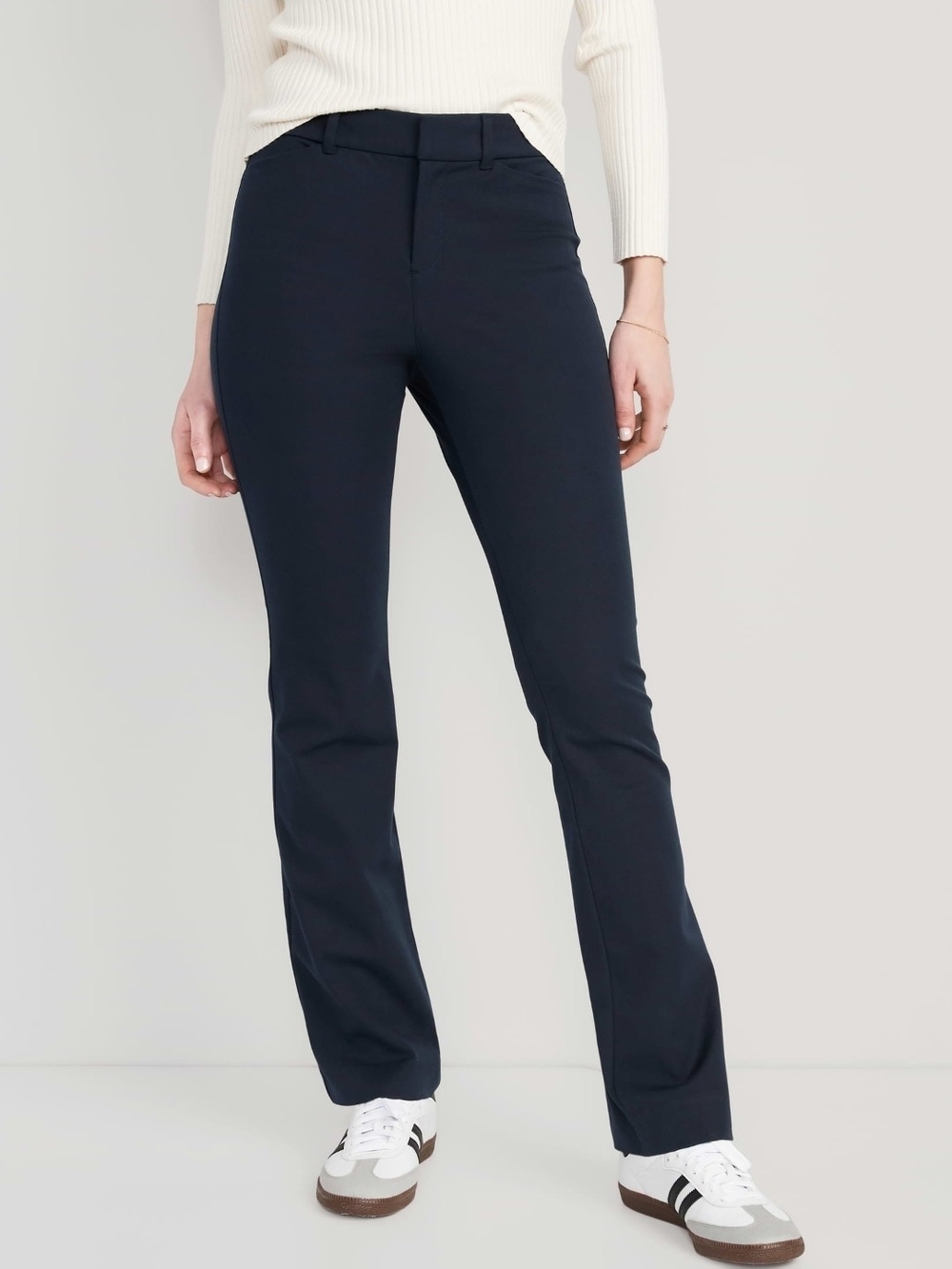 Old Navy High-Rise Pixie Flare Dress Pants